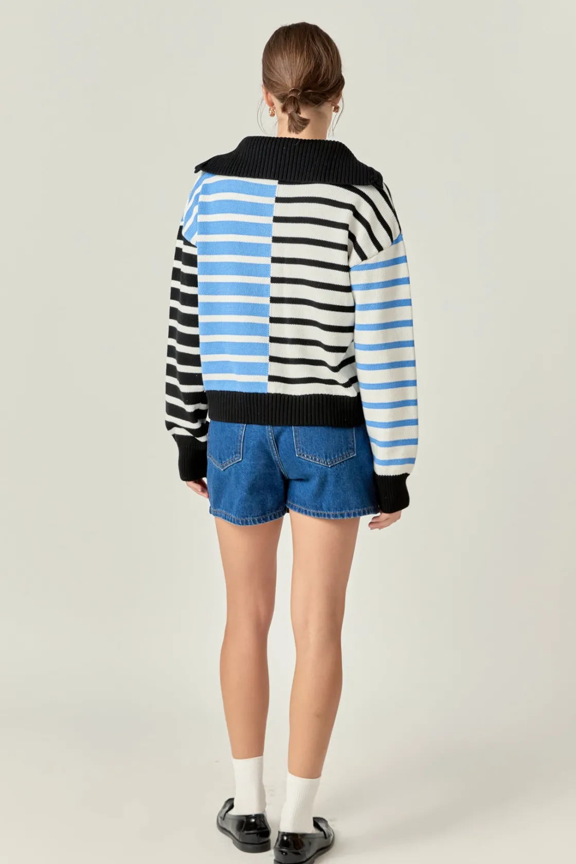 english_factory__multi_st_7.webp ENGLISH FACTORY Sweaters & Knits | Tops*- Multi Stripe Knit