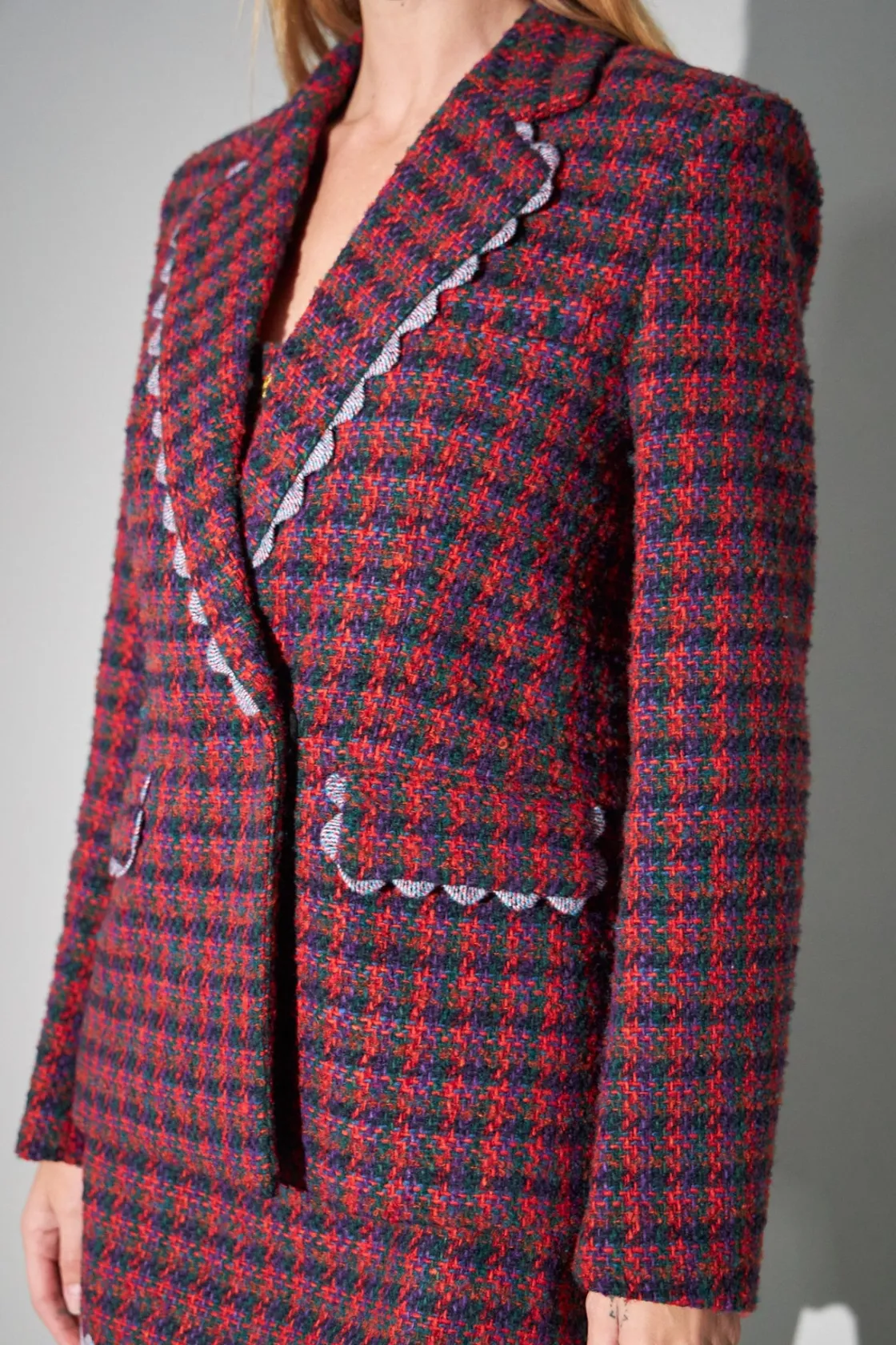 english_factory__multicol_0.webp ENGLISH FACTORY Matching Sets | Blazers*- color Tweed Blazer MULTI