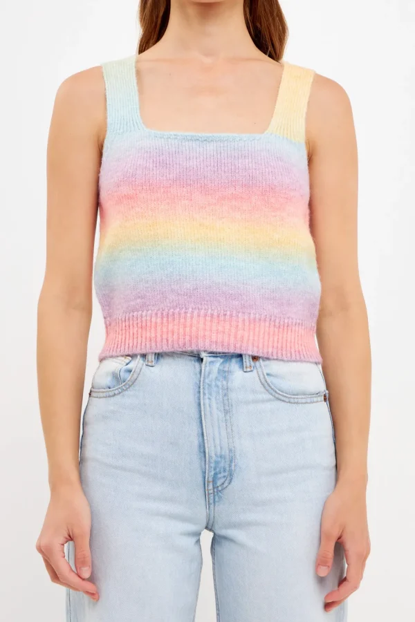 ENGLISH FACTORY Sweaters & Knits | Tops*- -color Knit Top MULTI