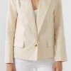 ENGLISH FACTORY Jackets & Coats | Blazers*- One Button Blazer BEIGE