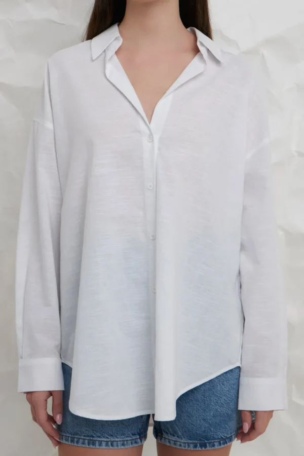 ENGLISH FACTORY Shirts & Blouses | Tops*- Oversized Linen Shirts