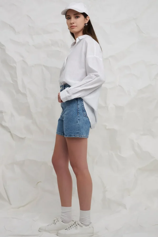 ENGLISH FACTORY Shirts & Blouses | Tops*- Oversized Linen Shirts