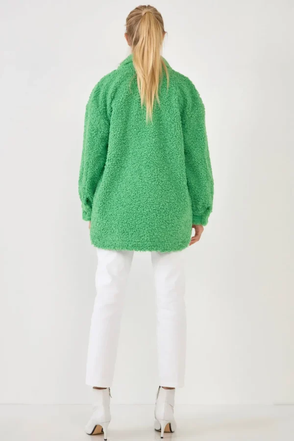 ENGLISH FACTORY Jackets & Coats | Tops*- Oversized Sherpa Jacket