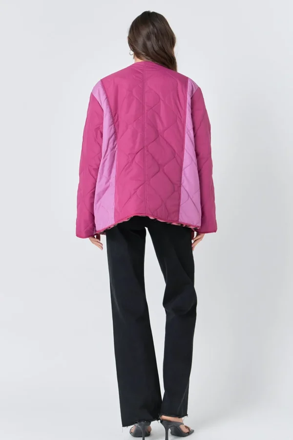 ENGLISH FACTORY Jackets & Coats | Tops*- Oversize Quilted Jacket