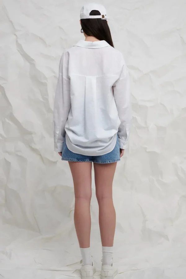 ENGLISH FACTORY Shirts & Blouses | Tops*- Oversized Linen Shirts