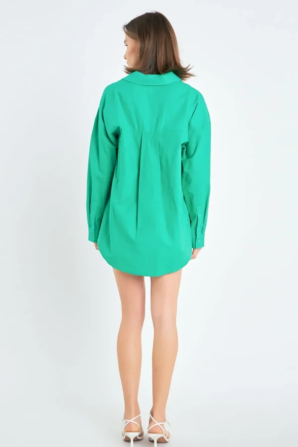 ENGLISH FACTORY Shirts & Blouses | Tops*- Oversized Linen Shirts