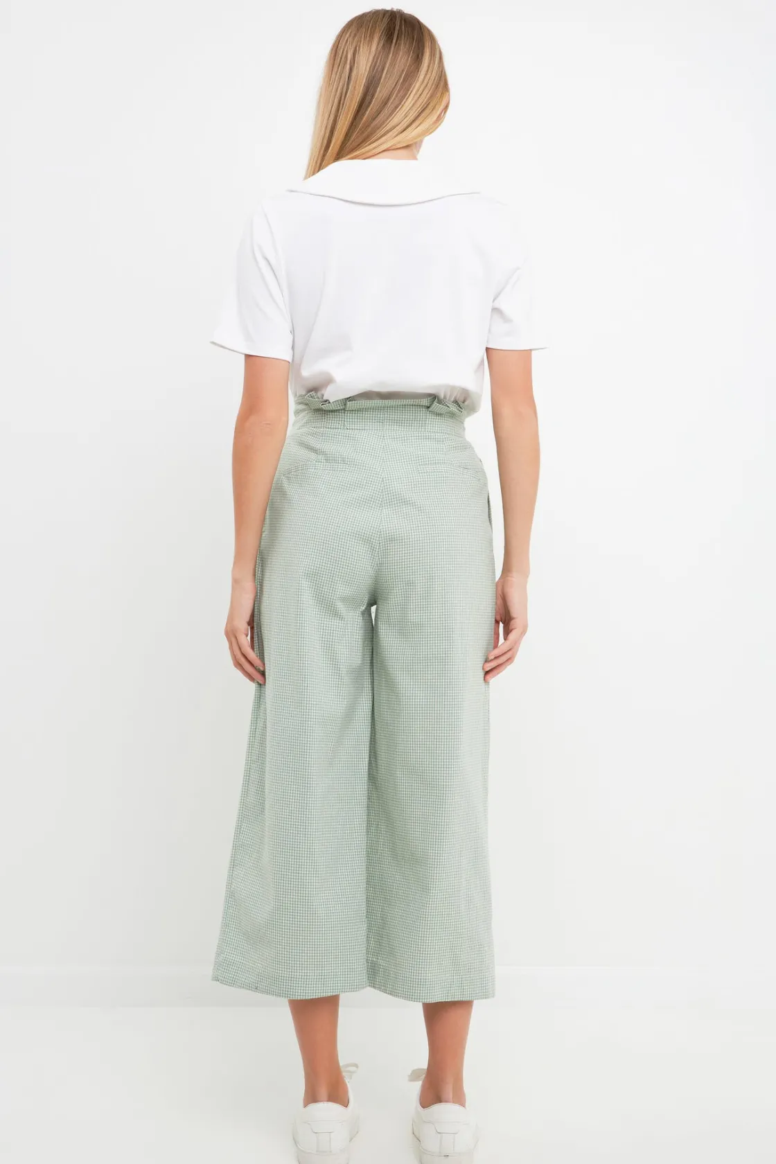 english_factory__pleated__2-4.webp ENGLISH FACTORY Pants | Tops*- Pleated Easy Trousers GREEN