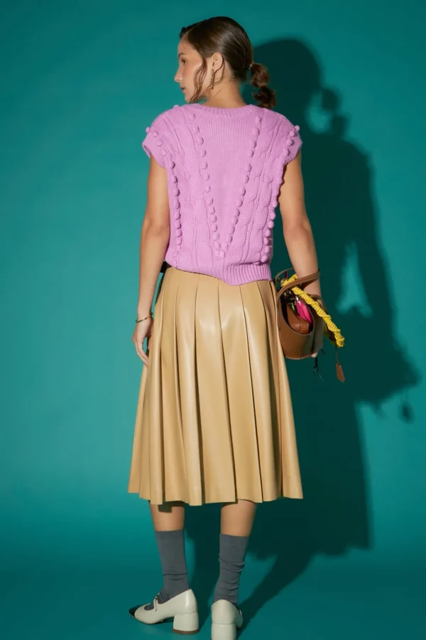 ENGLISH FACTORY Skirts | Tops*- Pleated Midi Skirt