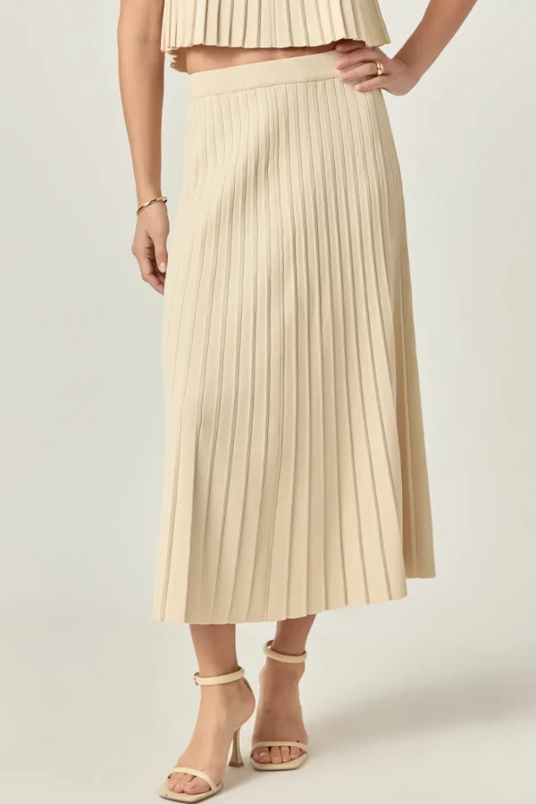 ENGLISH FACTORY Matching Sets | Skirts*- Pleated A-line Skirt