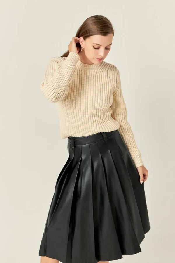 ENGLISH FACTORY Skirts | Tops*- Pleated Midi Skirt