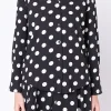ENGLISH FACTORY Matching Sets | Shirts & Blouses*- Polka Dot Long Sleeve Blouse BLACK