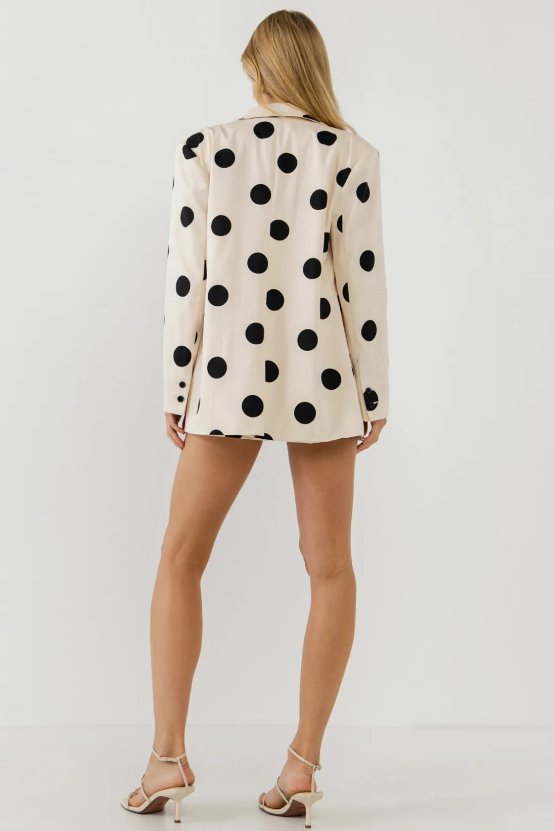 english_factory__polkadot_2.webp ENGLISH FACTORY Blazers | Tops*- Polka-Dot Blazer IVORY