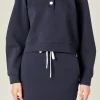 ENGLISH FACTORY Matching Sets | Tops*- Polo Scuba Top NAVY