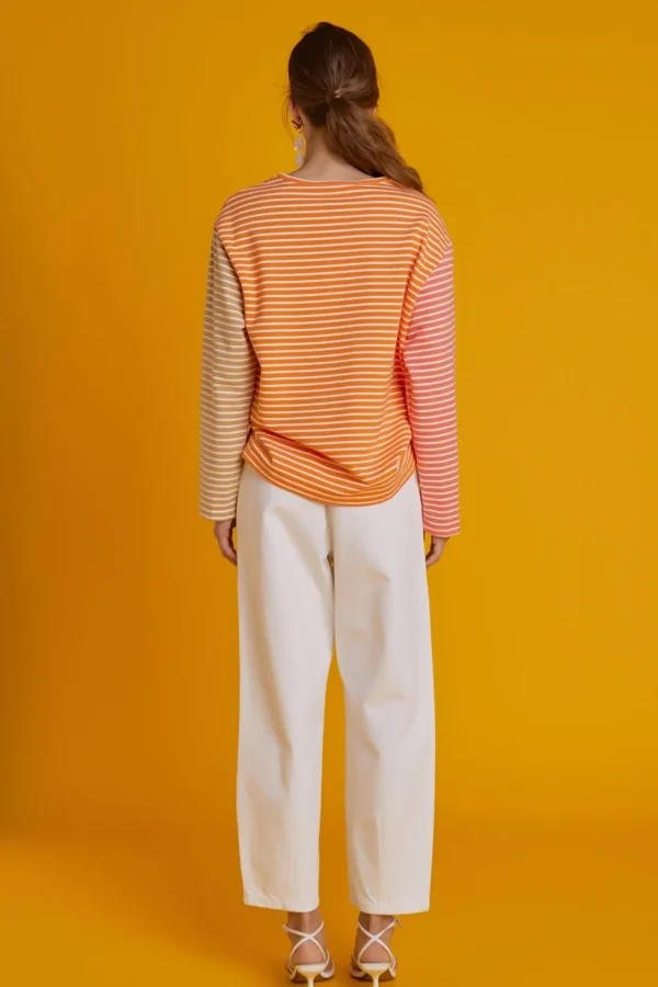 ENGLISH FACTORY Denim | Tops*- Premium Denim Cropped Trousers