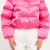 ENGLISH FACTORY Jackets & Coats | Tops*- Puffer Cropped Jacket