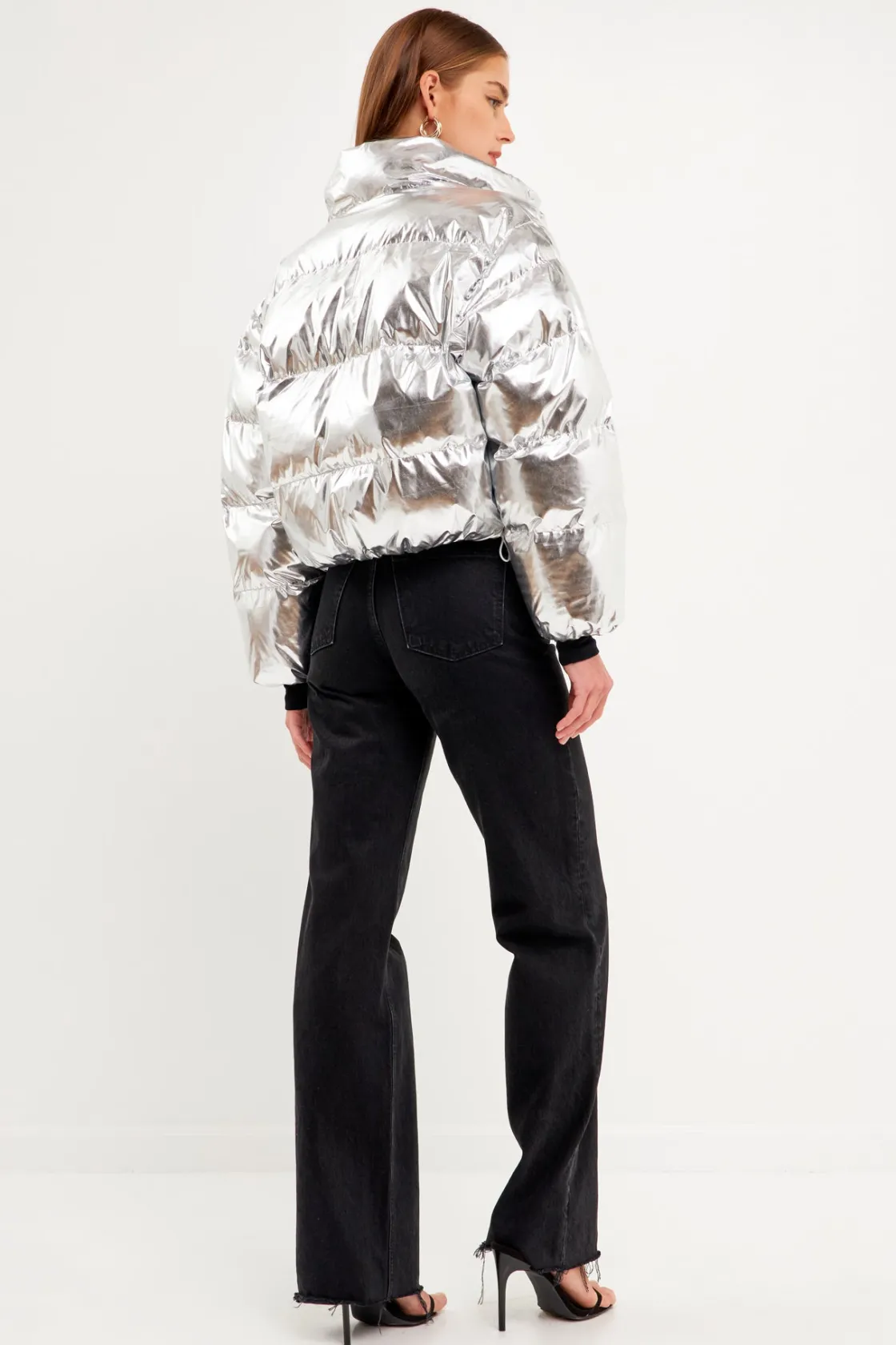 english_factory__puffer_c_12.webp ENGLISH FACTORY Jackets & Coats | Tops*- Puffer Cropped Jacket