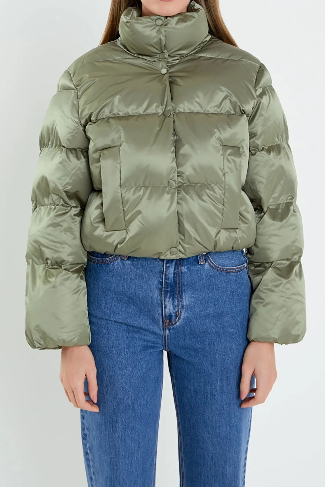english_factory__puffer_c_5.webp ENGLISH FACTORY Jackets & Coats | Tops*- Puffer Cropped Jacket
