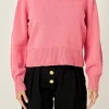 ENGLISH FACTORY Sweaters & Knits | Tops*- Relaxed Fit Sweater PINK