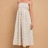 ENGLISH FACTORY White Dresses | Tops*- Ribbon Embroidery Puff Dress OFFWHITE