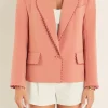 ENGLISH FACTORY Matching Sets | Blazers*- Rickrack Edge Blazer