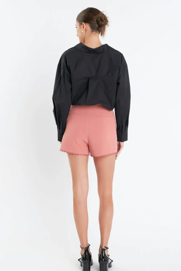 ENGLISH FACTORY Matching Sets | Shorts & Skorts*- Rickrack Edge Short