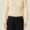 ENGLISH FACTORY Sweaters & Knits | Tops*- Round-neck Knit Sweater