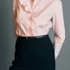 ENGLISH FACTORY Shirts & Blouses*- Ruffled Shirt BABYPINK