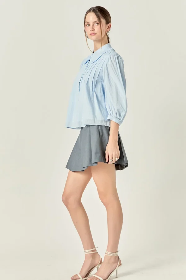 ENGLISH FACTORY Shirts & Blouses | Tops*- Ruffled Collar Blouse