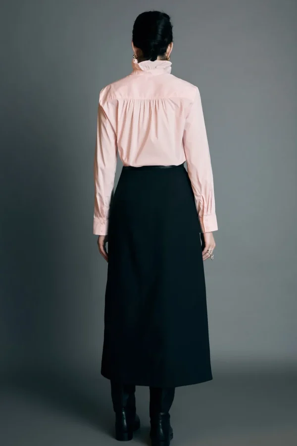 ENGLISH FACTORY Shirts & Blouses*- Ruffled Shirt BABYPINK