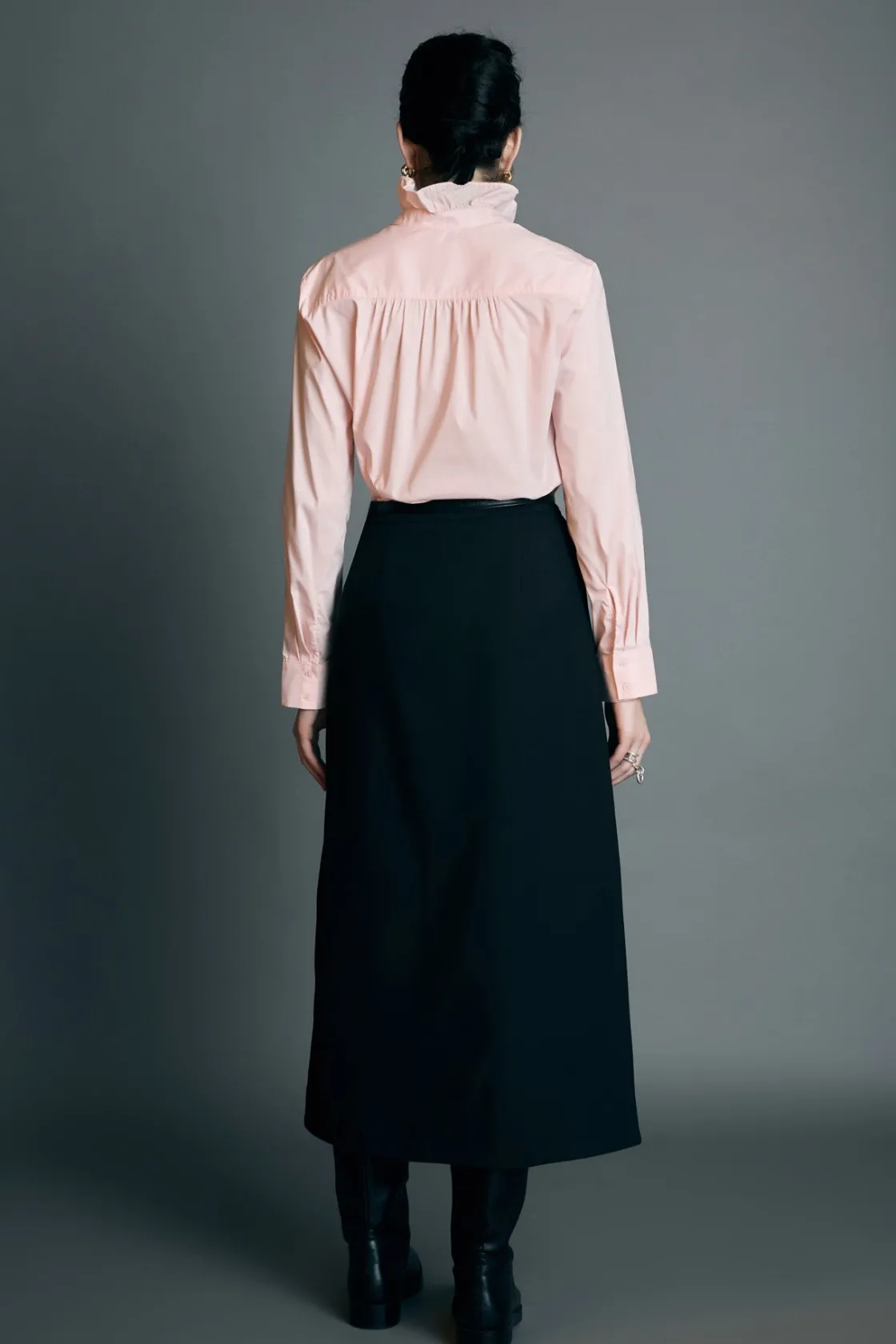 english_factory__ruffled__2-9.webp ENGLISH FACTORY Shirts & Blouses*- Ruffled Shirt BABYPINK