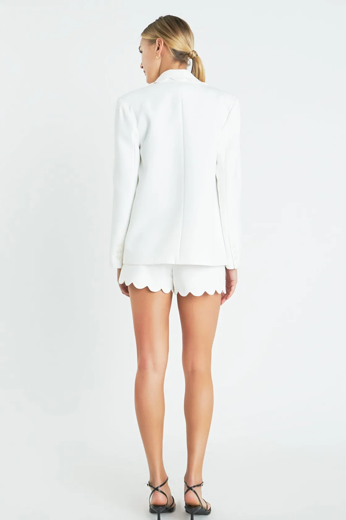 english_factory__scallop__1-8.webp ENGLISH FACTORY Jackets & Coats | Blazers*- Scallop Collar Blazer CREAM