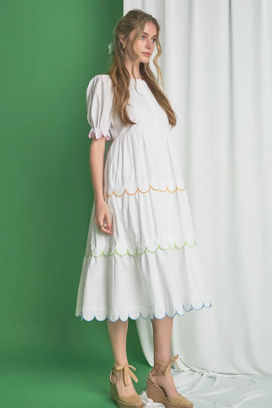 english_factory__scallope_6-4.webp ENGLISH FACTORY White Dresses | Tops*- Scalloped Edge Midi Dress