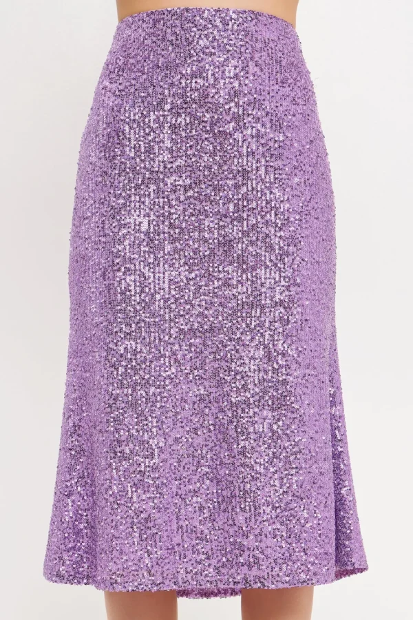 ENGLISH FACTORY Skirts | Tops*- Sequins Midi Skirt