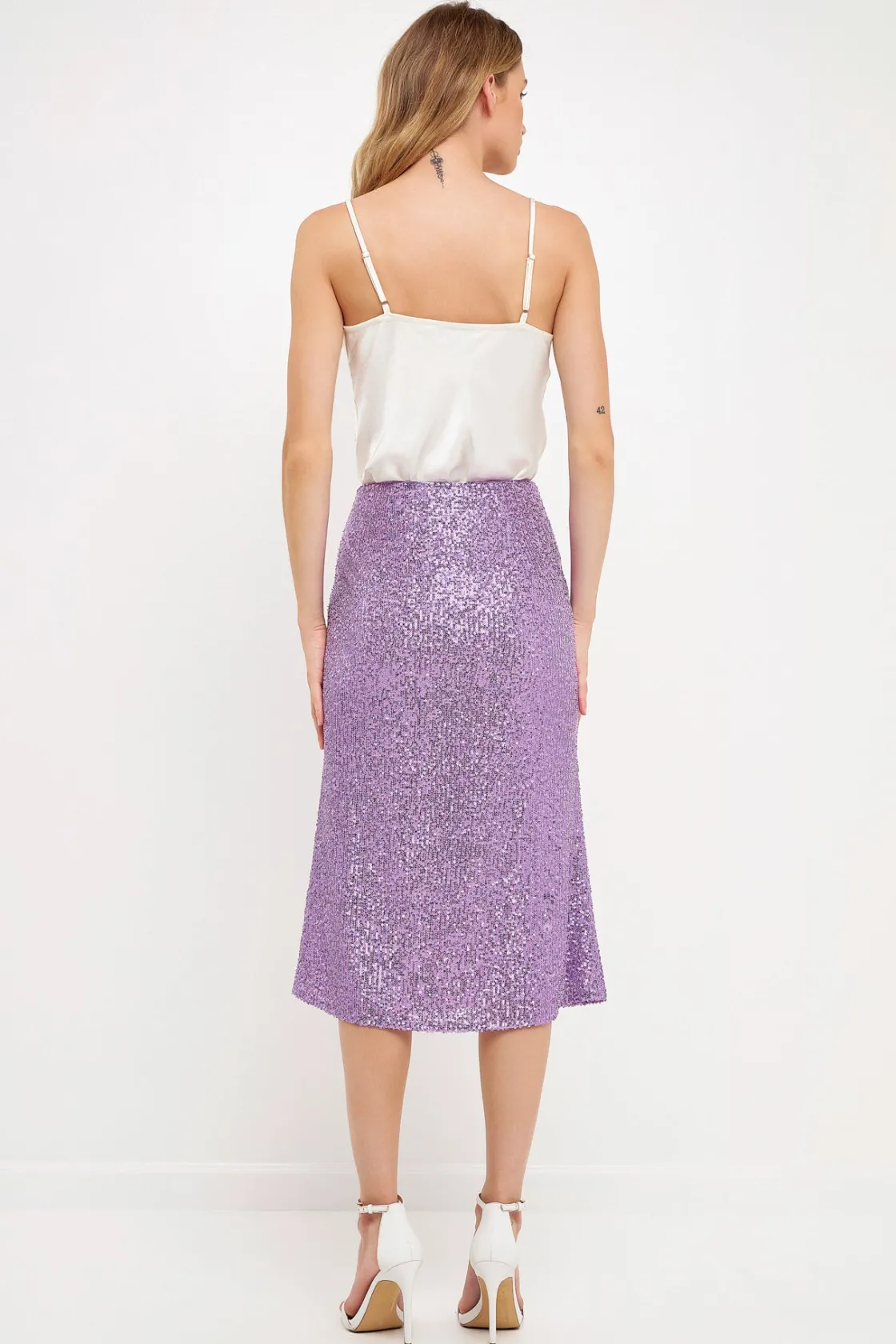 english_factory__sequins__2-2.webp ENGLISH FACTORY Skirts | Tops*- Sequins Midi Skirt