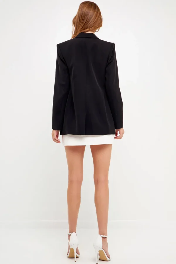 ENGLISH FACTORY Blazers*- Single Breasted Blazer