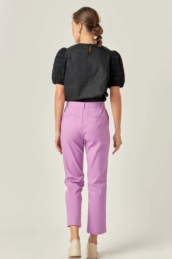 ENGLISH FACTORY Pants | Tops*- Slim Cigarette Trousers