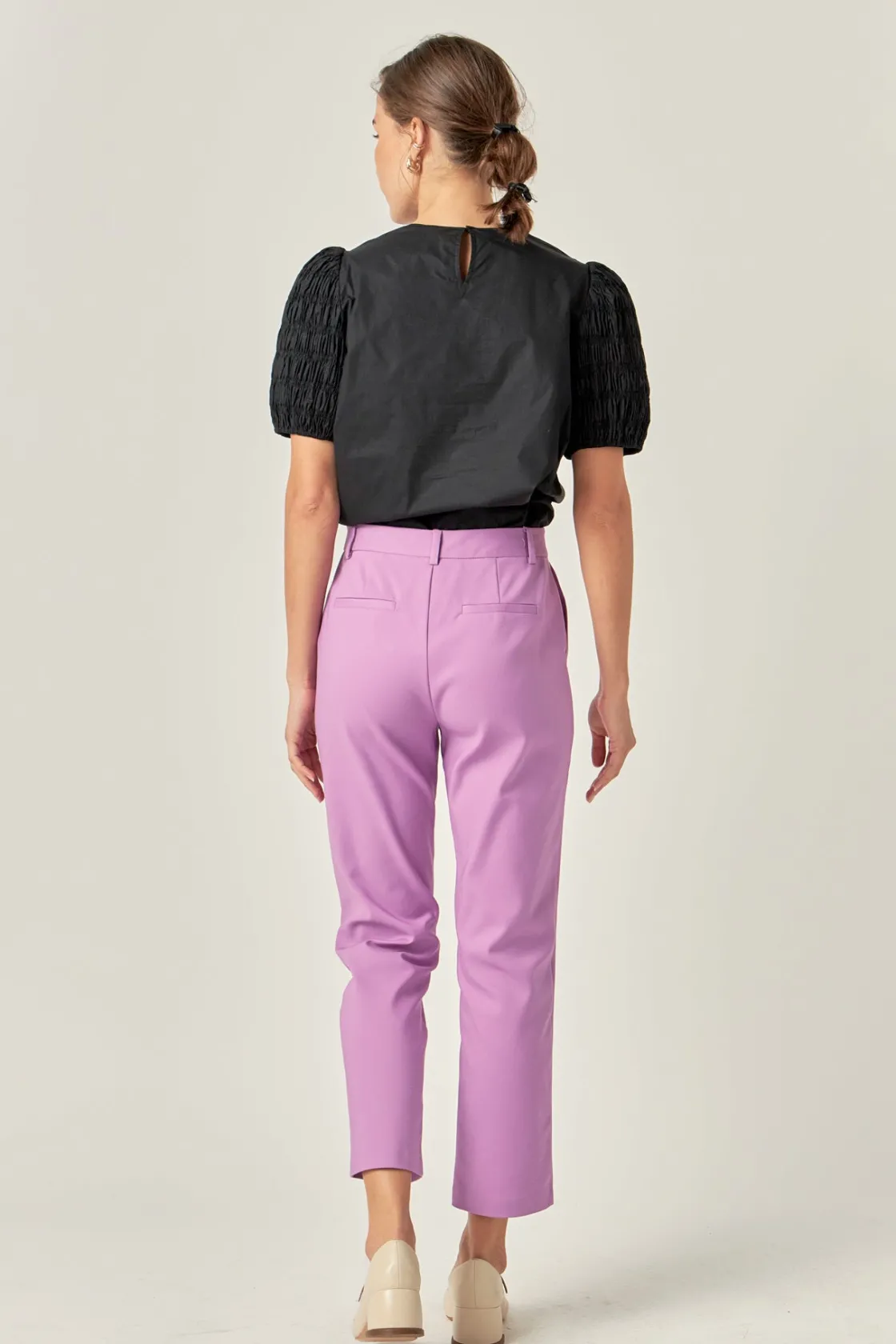 english_factory__slim_cig_2.webp ENGLISH FACTORY Pants | Tops*- Slim Cigarette Trousers