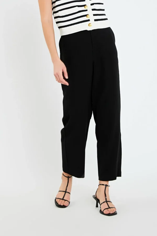 ENGLISH FACTORY Pants | Tops*- Stretched Ankle Pants