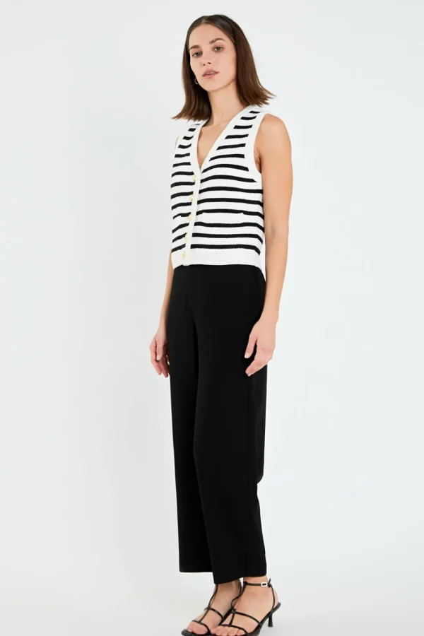 ENGLISH FACTORY Pants | Tops*- Stretched Ankle Pants