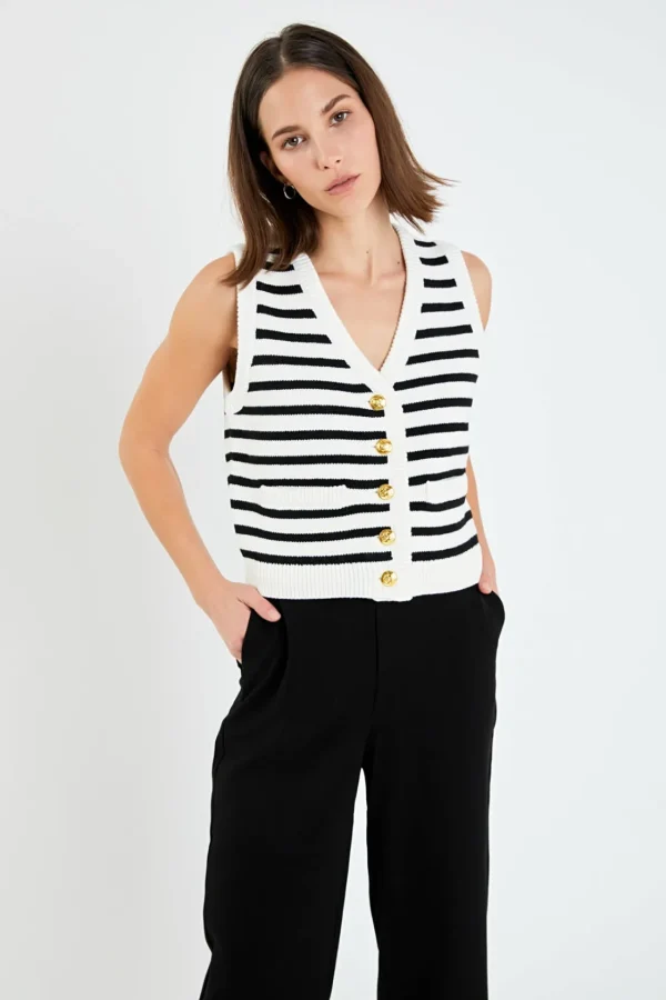 ENGLISH FACTORY Pants | Tops*- Stretched Ankle Pants