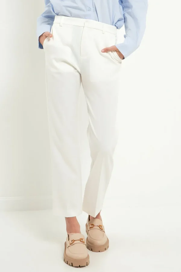 ENGLISH FACTORY Pants | Tops*- Stretched Ankle Pants