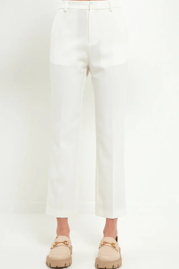 ENGLISH FACTORY Pants | Tops*- Stretched Ankle Pants