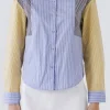 ENGLISH FACTORY Shirts & Blouses | Tops*- Stripe Color Block Shirt MULTI