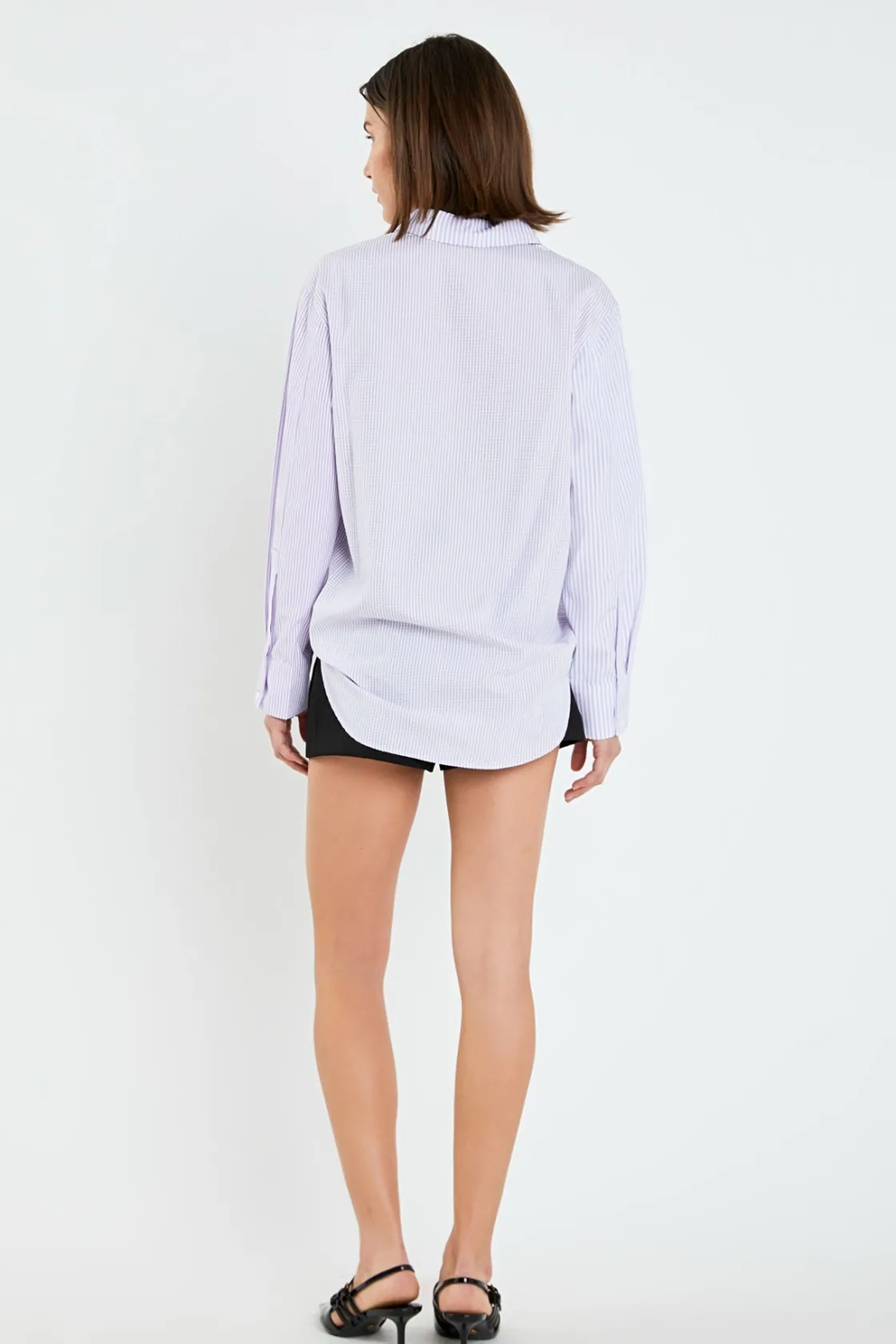 english_factory__stripe_c_7-1.webp ENGLISH FACTORY Shirts & Blouses | Tops*- Stripe Colorblock Shirts
