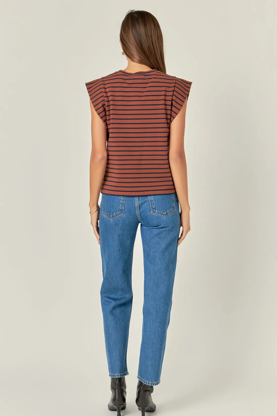 english_factory__stripe_s_12.webp ENGLISH FACTORY Tops*- Stripe Sleeveless T-shirt