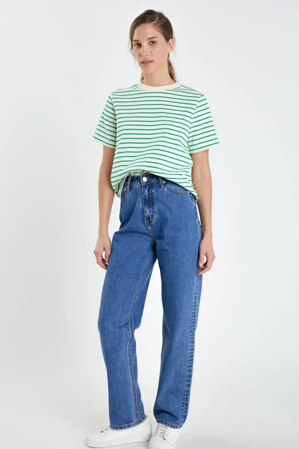 ENGLISH FACTORY Tops*- Stripe T-shirt