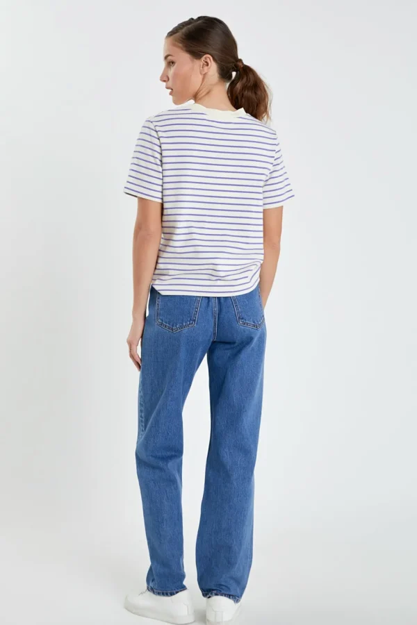 ENGLISH FACTORY Tops*- Stripe T-shirt