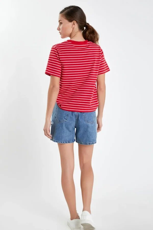 ENGLISH FACTORY Tops*- Stripe T-shirt