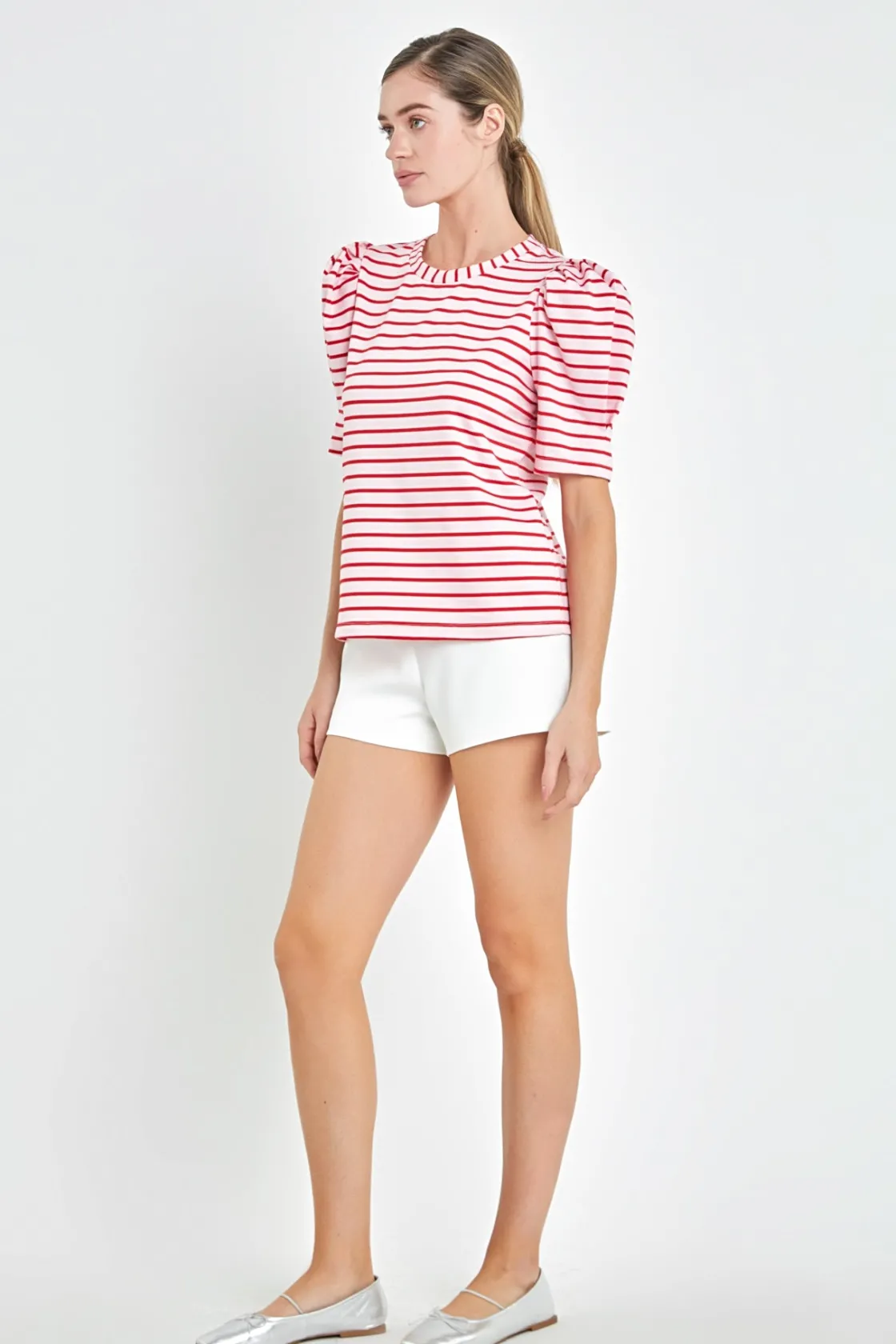 english_factory__stripe_w_11.webp ENGLISH FACTORY Tops*- Stripe Women Knit Shirt