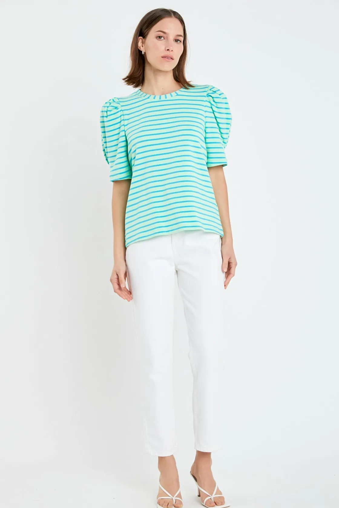 english_factory__stripe_w_14.webp ENGLISH FACTORY Tops*- Stripe Women Knit Shirt